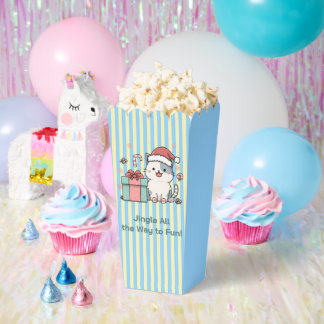 Ballotins Cute Santa Cat with Gift Box