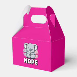 Ballotins Cute Sleeping Koala “Nope” Funny Cartoon