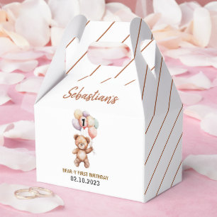 Ballotins Cute Teddy Bear 1er Anniversaire Douce Ourse
