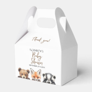 Ballotins Cute Woodland Animaux Forêt Baby shower des amis