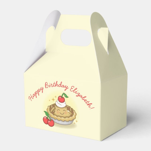 Ballotins Cutie Pie Anniversaire Fête Enfants Cherry (Verso)