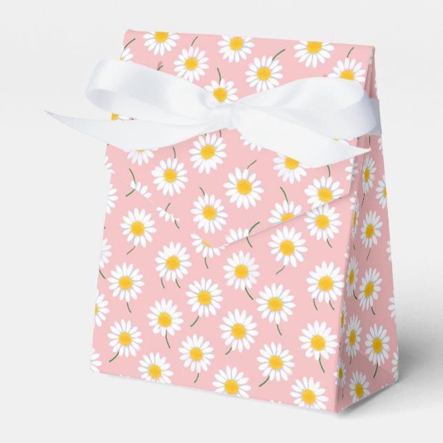 Ballotins Daisy Delight : Fête Faveurs en Fleur Rose (Verso)