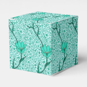 Ballotins Damas Art Nouveau Tulipe Turquoise