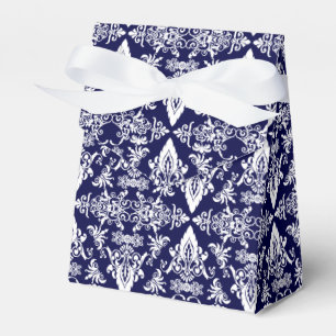 Ballotins Damask 05 Ballotin de style marine-tente blanche