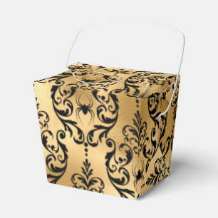 Ballotins Damask Halloween or et noir