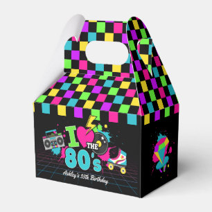 Ballotins d'anniversaire de Neon dans les années 8