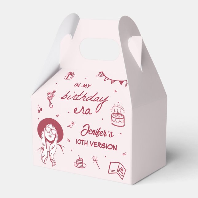 Ballotins Dans Mon Anniversaire Retro Anniversaire (Verso)