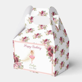 Ballotins Danseur Ballerina| Ballet Floral Rose Anniversaire