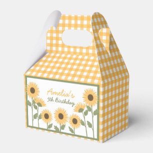 Ballotins de la fête d'anniversaire du tournesol