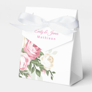 Ballotins de réception de mariage Roses Vintages