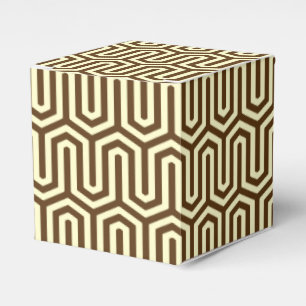Ballotins Déco motif égyptien - chocolat et crème
