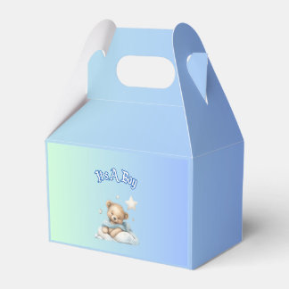 Ballotins Décor Baby shower "It’s A Boy" - Teddy Bear