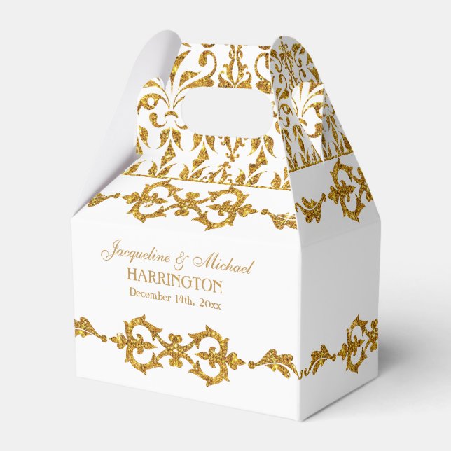 Ballotins Décor de réception Parties scintillant Art Nouveau (Arrière)