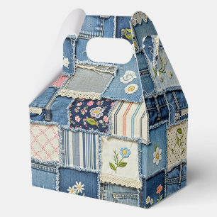 Ballotins Denim patchwork