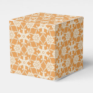 Ballotins Dentelle antique - orange et crème