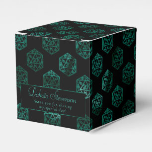 Ballotins Dés RPG   Joueur de rôle tableau vert turquoise pe