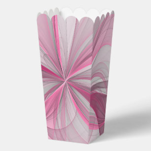 Ballotins Design fractal abstrait moderne rose gris