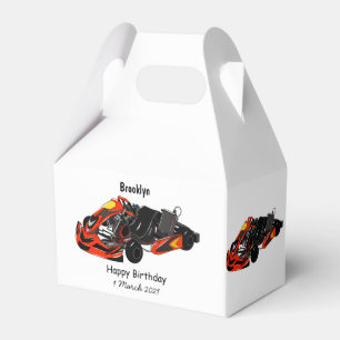 Ballotins dessin animé de Kart racing