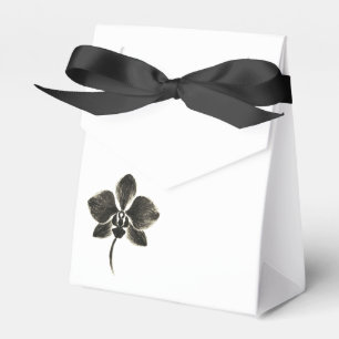 Ballotins Dessin de ligne orchidée - Design floral sur