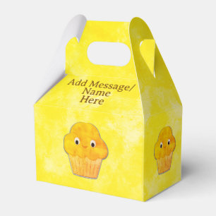 Ballotins Dessin de muffin mignon avec nom personnalisé