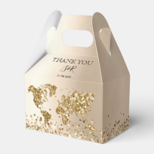 Ballotins Destination Mariage Gold World Carte Plage Aventur