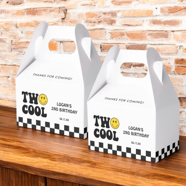 Ballotins Deux Cool Retro Boy Deuxième fête d'anniversaire (Créateur téléchargé)