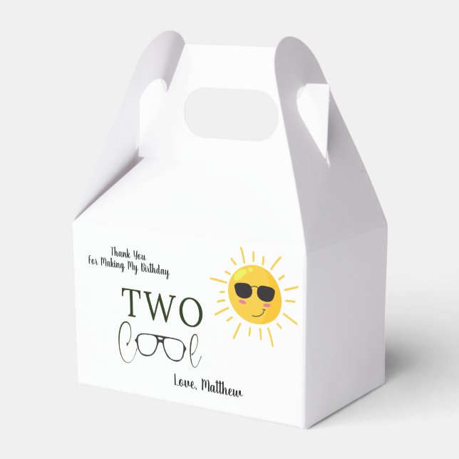 Ballotins Deux Cool Sunglass 2e soleil d'anniversaire (Verso)