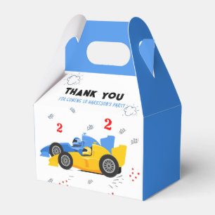 Ballotins Deux Enfants de 2e anniversaire Rapide Racing Cars