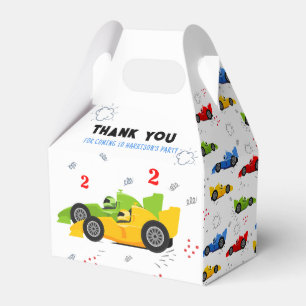 Ballotins Deux Enfants de 2e anniversaire Rapide Racing Cars
