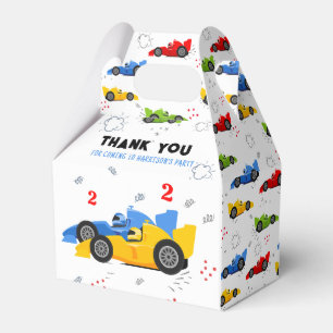Ballotins Deux Enfants de 2e anniversaire Rapide Racing Cars