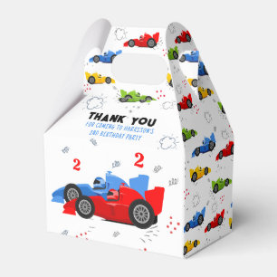 Ballotins Deux Enfants de 2e anniversaire Rapide Racing Cars