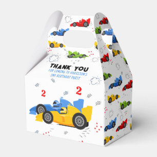 Ballotins Deux Enfants de 2e anniversaire Rapide Racing Cars