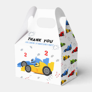 Ballotins Deux Enfants de 2e anniversaire Rapide Racing Cars