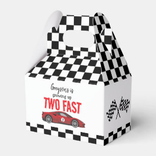 Ballotins Deux Fast Race Car Boy 2e fête d'anniversaire