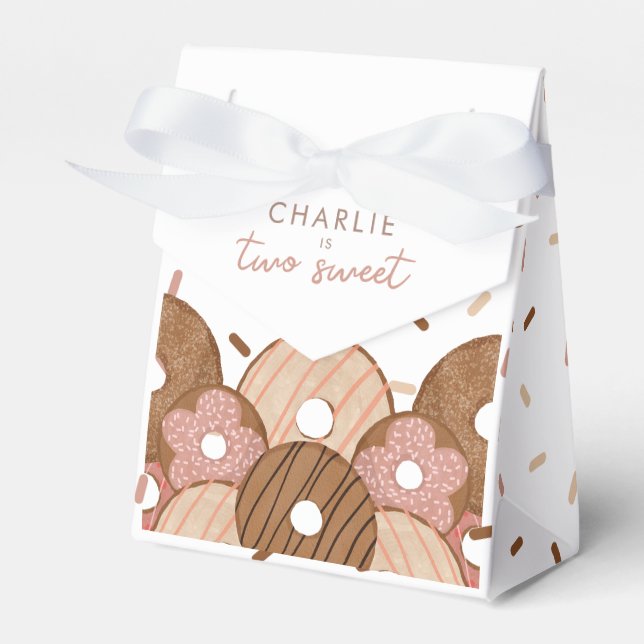 Ballotins Deux filles douces Donut Anniversaire (Verso)