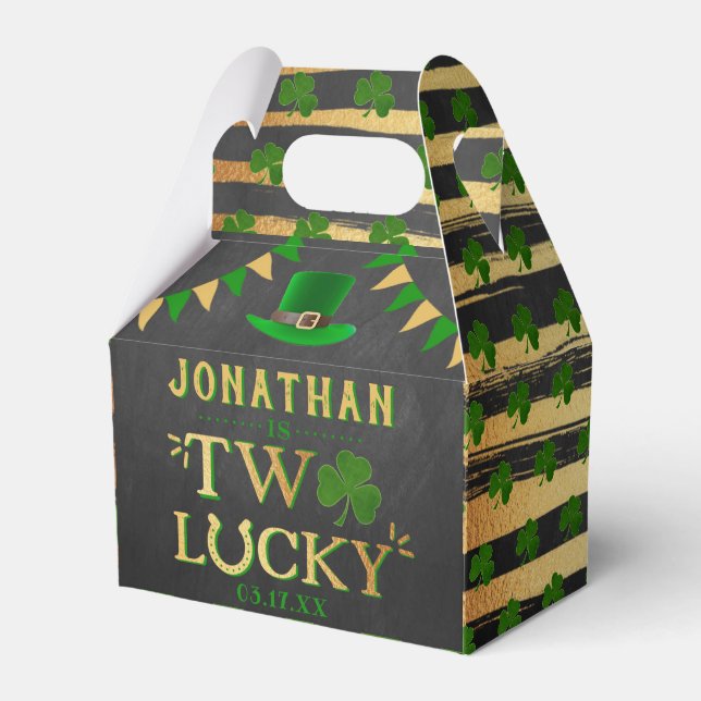 Ballotins Deux Lucky St. Patrick's Day 2e anniversaire (Verso)