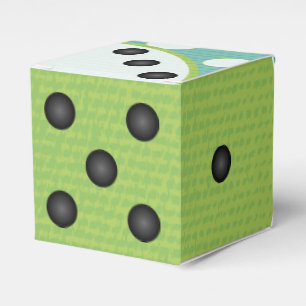 Ballotins Dice moderne ou Ballotin de mariage mourir