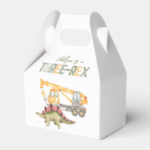 Ballotins Dino Construction Party Favoriser Box