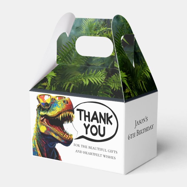 Ballotins Dino Jurassic Jungle enfants (Verso)