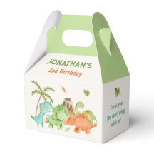Dinosaur Anniversaire Ballotin Enfants Garçon Aqua