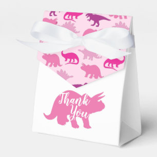 Ballotins Dinosaur Baby shower Dino Rose Girl