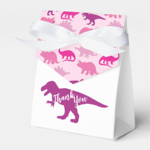 Ballotins Dinosaur Baby shower Dino Rose Girl