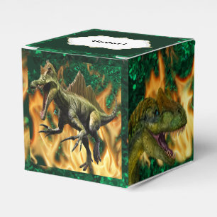 Ballotins Dinosaur préhistorique feu de jungle flammes nom d