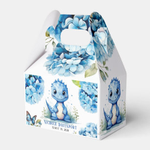Ballotins Dinosaure Bleu mignon avec Baby shower garçon Flor