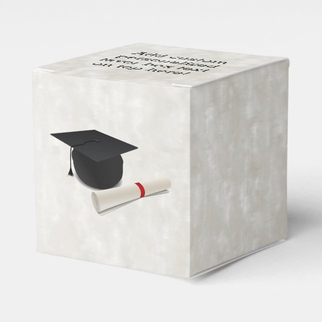Ballotins Diplôme de diplôme de fin d'études sur mesure (Verso)