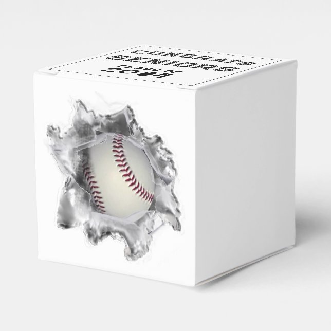 Ballotins Diplôme de la nuit senior de baseball 2023 (Verso)