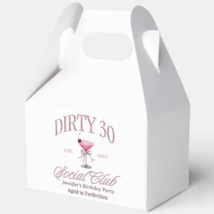 Ballotins Dirty 30 Coquette Martini Social Club Anniversaire