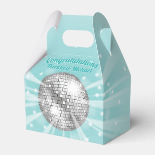 Ballotins Disco Ball Baby shower Super Blue Boy