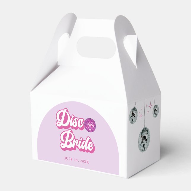 Ballotins Disco Bride Retro Pastel Groove Bachelorette (Verso)