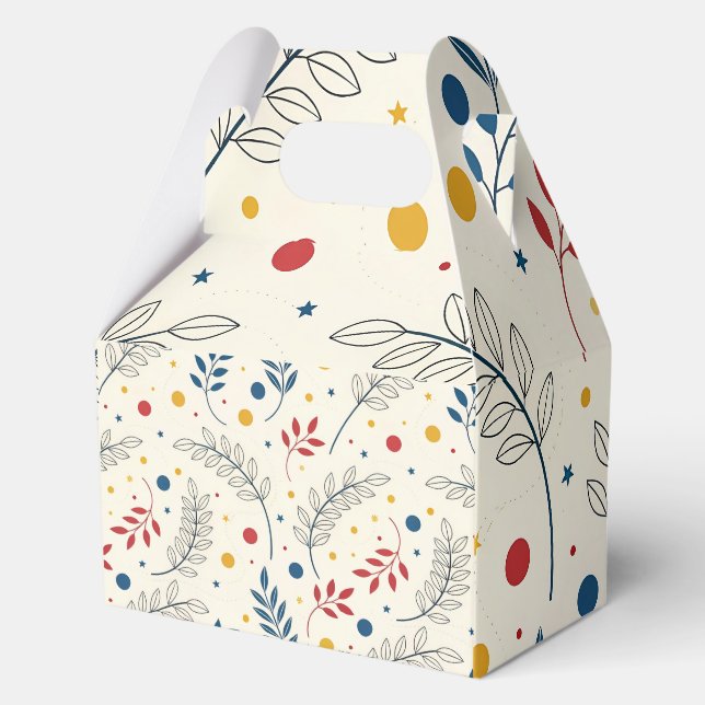 Ballotins Diseño floral (Verso)